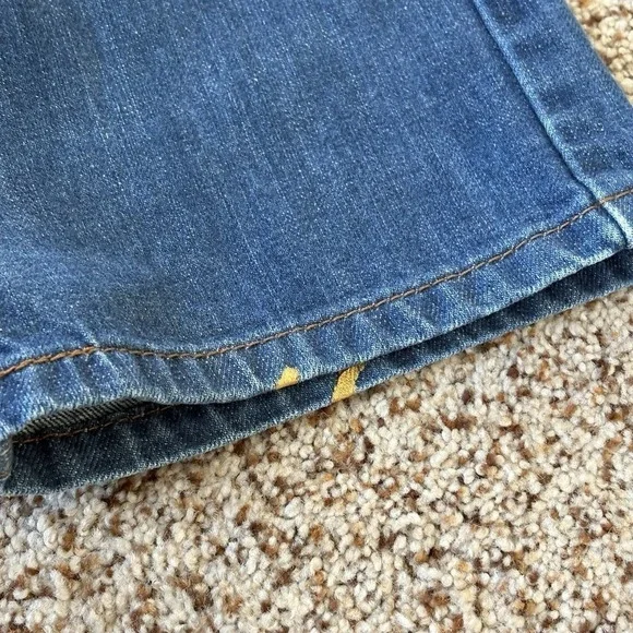 Levi's 514 Slim Straight Jeans Men 31x30 Medium Wash Cotton Zip Fly Pockets - Picture 15 of 16